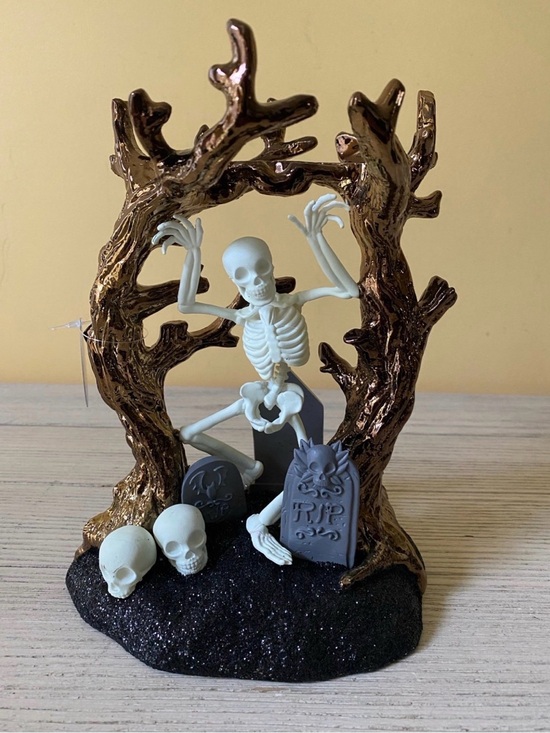 Bath & Body Works Other - Bath & Body Works Halloween Skeleton Candle Holder